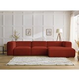 Bobochic Paris Ciglasta kutna garnitura od bouclé tkanine (s desnim kutom) Zephyr – | shoptok.hr