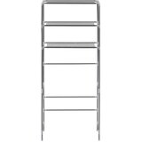  Stalak za pohranu iznad perilice 3 razine srebrni 69x28x169 cm | Eponuda.ba