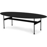 Spinder Design Črna kovinska mizica 39x120 cm Mira – Cene