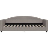  Dnevni krevet na razvlačenje smeđesivi 80 x 200 cm od tkanine | shoptok.hr