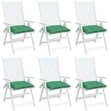  Jastuci za stolice 6 kom zeleni 40 x 40 x 7 cm tkanina Oxford | shoptok.hr