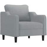  3-dijelni set sofa s jastucima svjetlosivi od tkanine | shoptok.hr