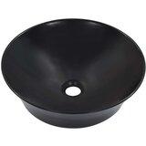 Maison Chic Umivalnik - Kopalna umivalnik - Lavabo 41x12,5 cm keramičen črn, (21684611) Cene
