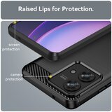 Techsuit Carbon Silicone ovitek za Motorola Edge 40 Neo - črna | Shoptok.si