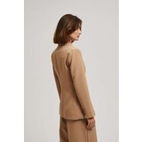 Marisse Single-Breasted Dark Beige Jacket | Shoptok.si