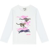 Kenzo Majica za devojčice K15541/10P, Bela Cene