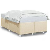  Okvir kreveta bez madraca krem 120x190 cm od tkanine | shoptok.hr