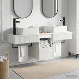  Set namještaja za kupaonicu 3 kom. Bijela visokog sjaja 50 x 41 x 56 cm | shoptok.hr