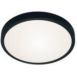 Ferotehna Okrugla stropna LED svjetiljka Nora (24 W, Ø x V: 38 x 5 cm, Crne boje, Hladna bijela) | shoptok.hr