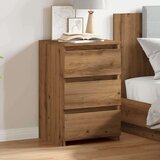 vidaXL Noćni ormarić Artisan hrast 40x35x62,5 cm izrađeno drvo | shoptok.hr