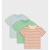 Sinsay Pamučne majice na pruge 3 pack | shoptok.hr