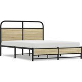 Maison Chic Posteljni okvir - Dvoposteljna postelja - Zakonska postelja brez vzmetnice 120x190 cm sonoma hrast inž. les-J10399, (21761656) Cene