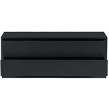 WOOOD Črn TV komplet iz masivnega bora 356x210 cm Finca – | Shoptok.si
