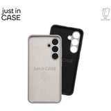 Just In Case paket maski za telefon Samsung 2u1 S24 CRNI