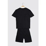 Trendyol Black Men's Regular Fit Tracksuit Set