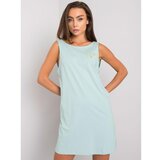 Fashion Hunters RUE PARIS Mint dress with a neckline at the back Cene