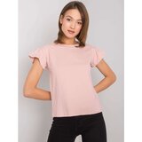 Fashion Hunters Dusty pink Ansley RUE PARIS cotton blouse | shoptok.hr