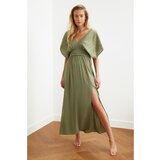 Trendyol Khaki Chain Detailed Viscose Beach Dress | shoptok.hr