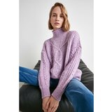 Trendyol Trikotaža Ženski džemper Plava siva | Fuksija Cene