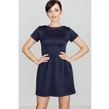 Lenitif Woman's Dress K147 Navy Blue