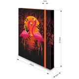 Fascikla SA GUMOM A4 3D BOX FLAMINGO OP* | Eponuda.com