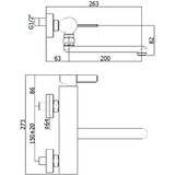 Paffoni RO161CR za sudoper Zidna | Eponuda.com