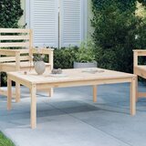 vidaXL Vrtna miza 121x82,5x45 cm trdna borovina Cene