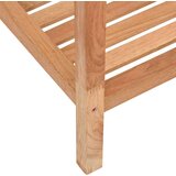 vidaXL Kopalniška polica 36x36x79 cm trden orehov les | Shoptok.si