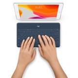 Logitech tastatura keys-to-go ultra-light, ultra-portable bluetooth za iphone, ipad, apple tv i mac - plava - uk | ePonuda.com