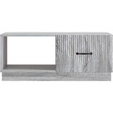  Klubska miza Siva Sonoma 90 x 50 x 37 cm Inženirski les, (5000295413) | Shoptok.si
