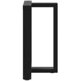  Noge za blagovaonski stol T-oblika 2 kom Crne 60x35x(72-73) cm Čelik | shoptok.hr