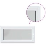  Prozor za podrum RISOR Bijeli 120 x 60 cm PVC i staklo - Bijeli 120 x 60 cm (trostruki sloj) Nagibanje i okretanje lijevo | shoptok.hr