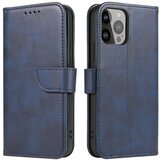 HURTEL Ovitek s preklopom in denarnico za Samsung S24 Magnet Case, moder, (21534059) Cene