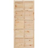  Vrata staje Prirodna 80 x 2 5 x 208 cm Masivna borovina - Prirodna 80 x 2 5 x 208 cm | shoptok.hr