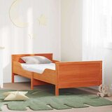  Konstrukcija postelje Voščeno rjava 80 x 200 cm Trdna borovina, (5000084065) | Shoptok.si