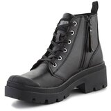Palladium Pohodni čevlji Pallabase Leather 96905-001-M Black/Black | Shoptok.si
