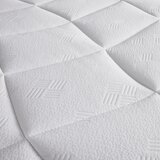 Mömax Postelja Boxspring Oviedo, Siva, 140x200 | Shoptok.si