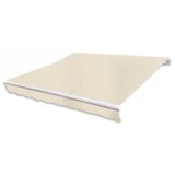 vidaXL Sklopiva motorizirana tenda 600 cm krem Cijene