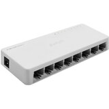 Qoltec 52248 network switch Unmanaged White | shoptok.hr
