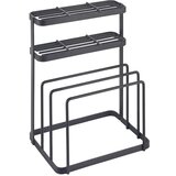 Metaltex Stojalo za kuhinjske pripomočke iz nerjavečega jekla Tokyo Lava - Metaltex | Shoptok.si