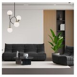 Atelier Del Sofa fotelja sa visokim naslonom ving chair bocek dark grey Cene