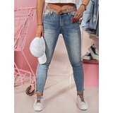 DStreet Spodnie damskie jeansowe damskie skinny DENZEL | Shoptok.si