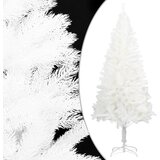 vidaXL Umetna novoletna jelka z realističnimi iglicami bela 120 cm Cene