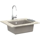  Umivaonik Siva 530 x 460 mm 80% kvarc i 20% smola | Eponuda.ba