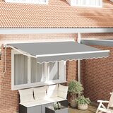 vidaXL električna tenda s polkasseto, zložljiva, kovinska | Shoptok.si