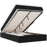  Otomanski krevet s madraca crni 120x190 cm baršunasti | Eponuda.com