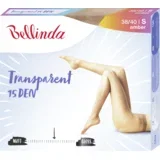 TRANSPARENT, 15 denske hlačne nogavice - 230 AMBER, S/40