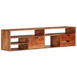 vidaXL TV ormarić 140 x 30 x 35 cm od masivnog bagremovog drva Cijene
