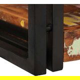 vidaXL Nočna omarica Rjava in črna 38 x 33 x 58 cm Reclaimed Trdo Les | Shoptok.si