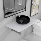 Maison Chic Dvodelni komplet kopalniškega pohištva - Kopalniški sestavi iz keramike bel, (21788263) | Shoptok.si